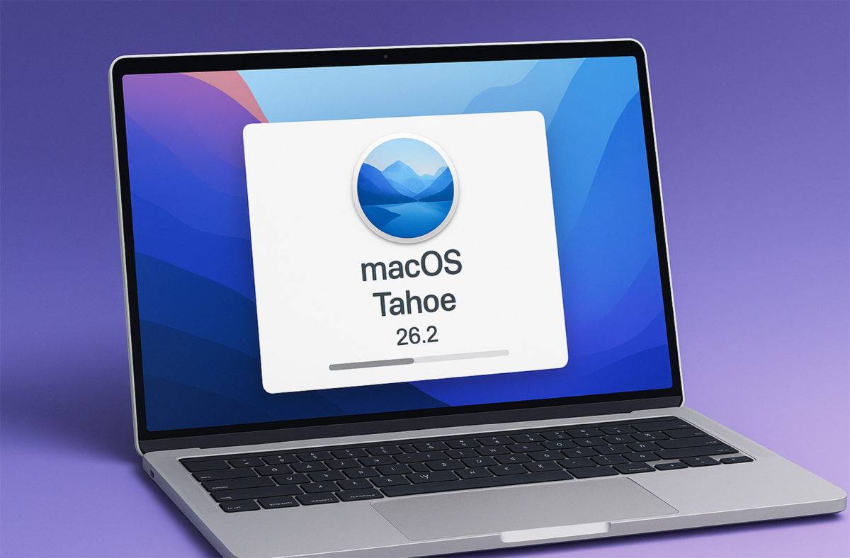 Apple a lancé macOS Tahoe en verison 26.2.