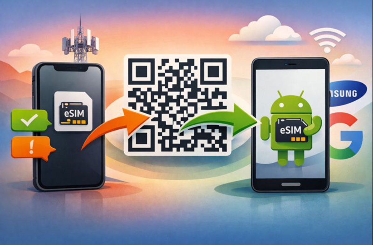 Avec Sunrise passer son eSIM d'un iPhone vers Android est très simple et gratuit. Avec Sunrise passer son eSIM d'un iPhone vers Android est très simple et gratuit.