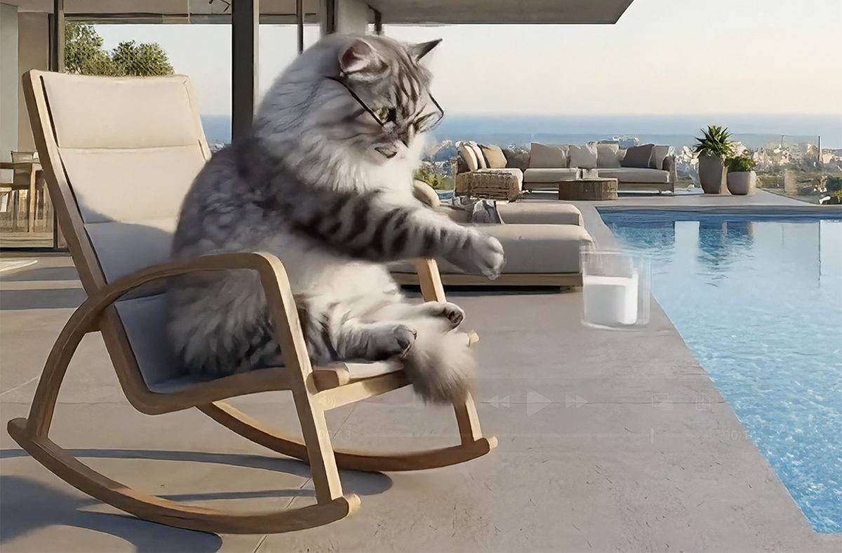 Les aventures d'un chat sibérien, version Sora 2, 2026.
