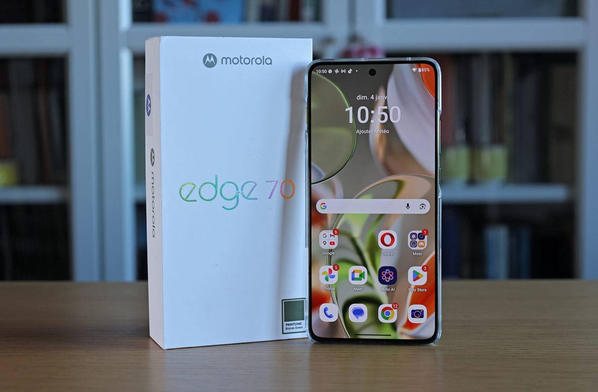 Le Motorola Edge 70: un bel exercice d'équilibriste.