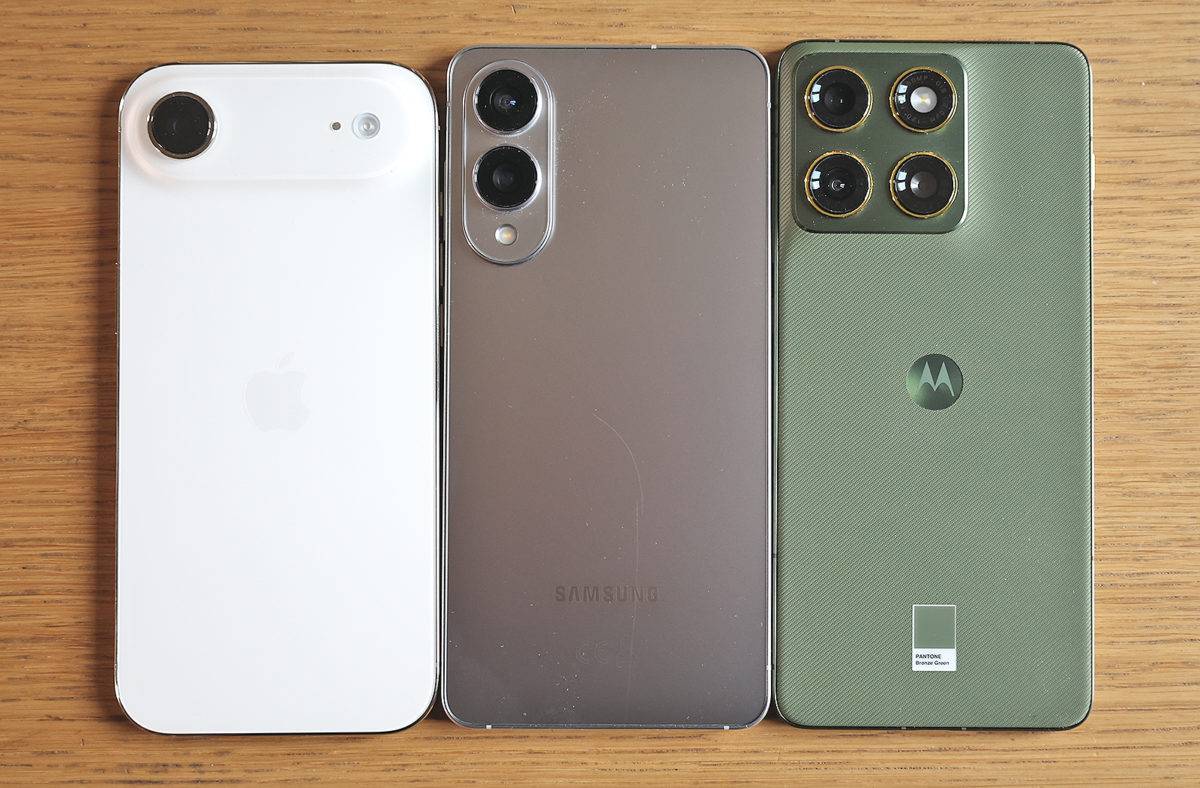 Test vidéo: iPhone Air vs Galaxy S25 Edge vs Moto Edge 70. Test vidéo: iPhone Air vs Galaxy S25 Edge vs Moto Edge 70.