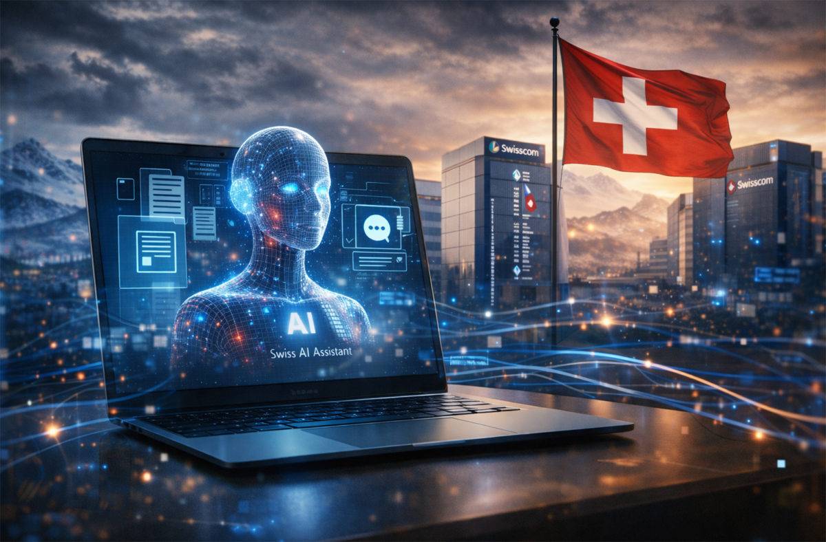 Voici Swiss AI Assistant de Swisscom: un chatbot «suisse». Voici Swiss AI Assistant de Swisscom: un chatbot «suisse».