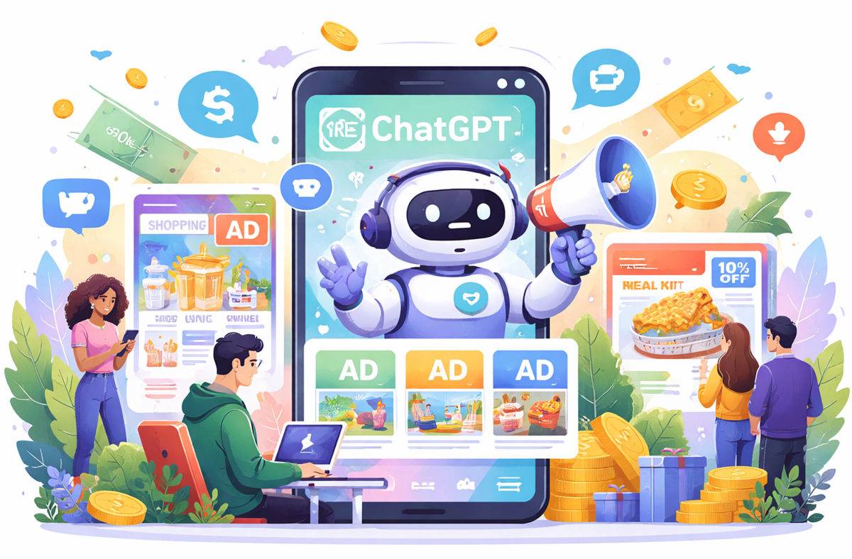 OpenAI lance la pub dans ChatGPT.