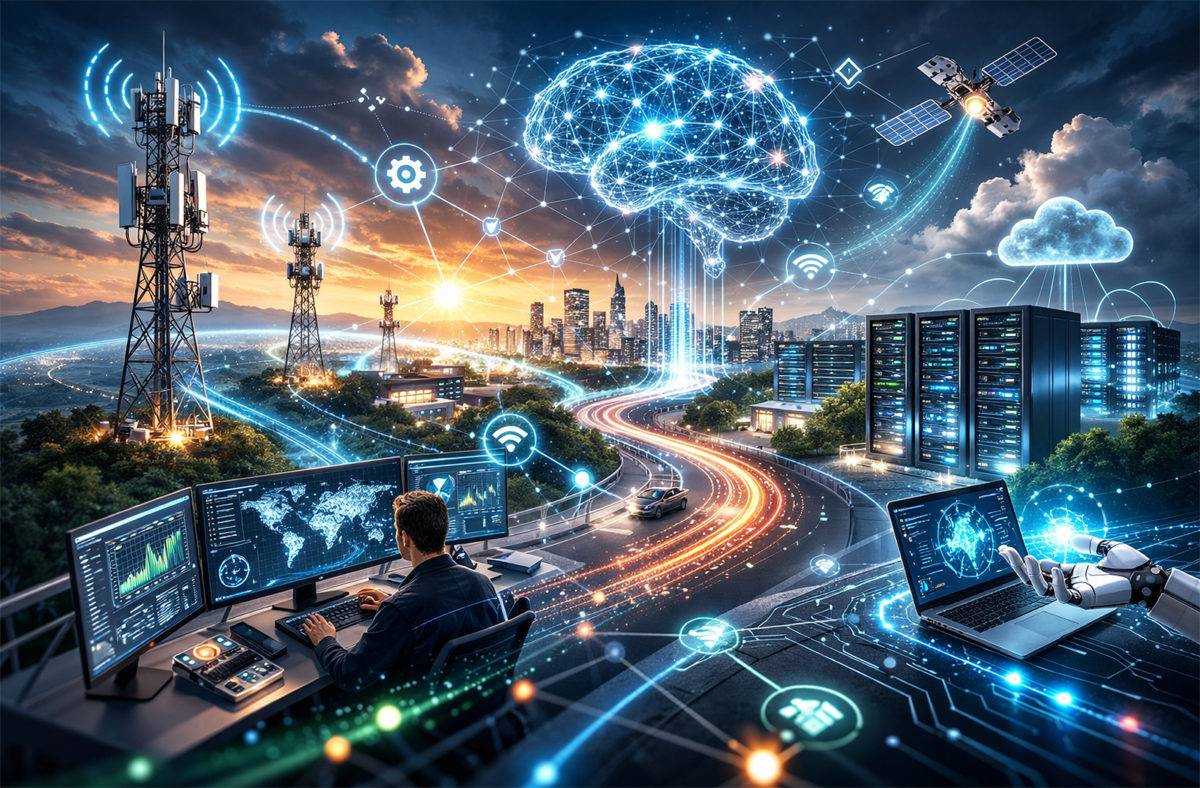 L'IA essentielle pour l'industrie des télécoms.