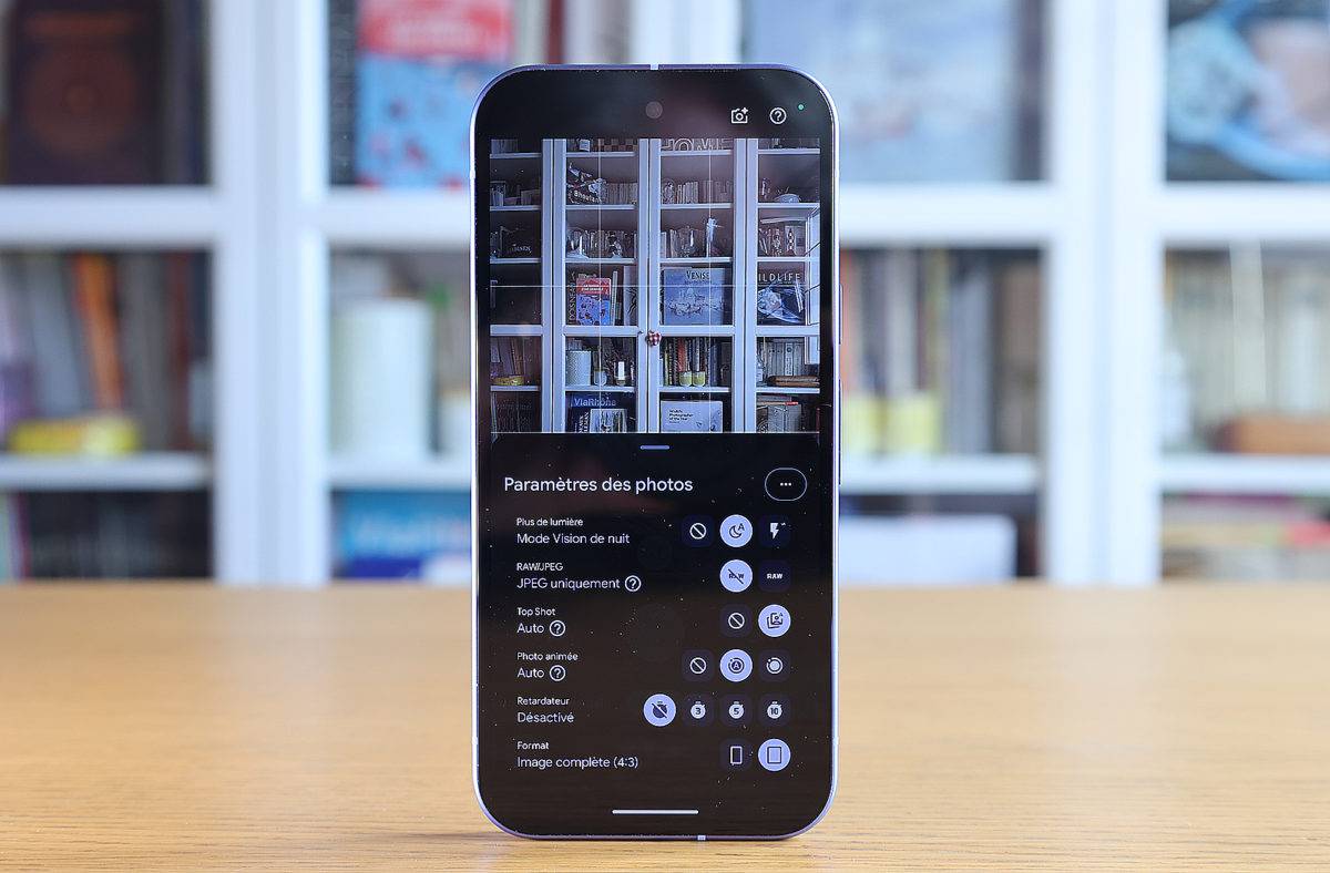 Test photo: le Google Pixel 10a sur le gril.