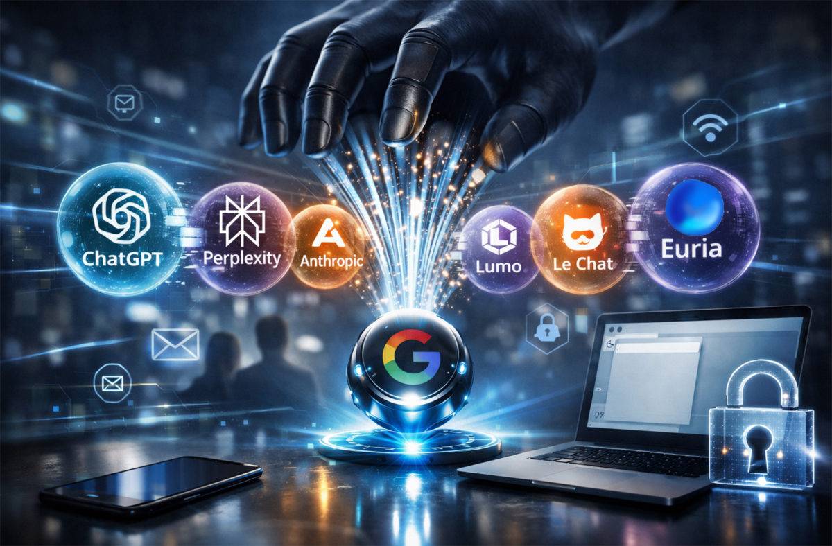 Gemini de Google aspire vos données des autres IA. Gemini de Google aspire vos données des autres IA.