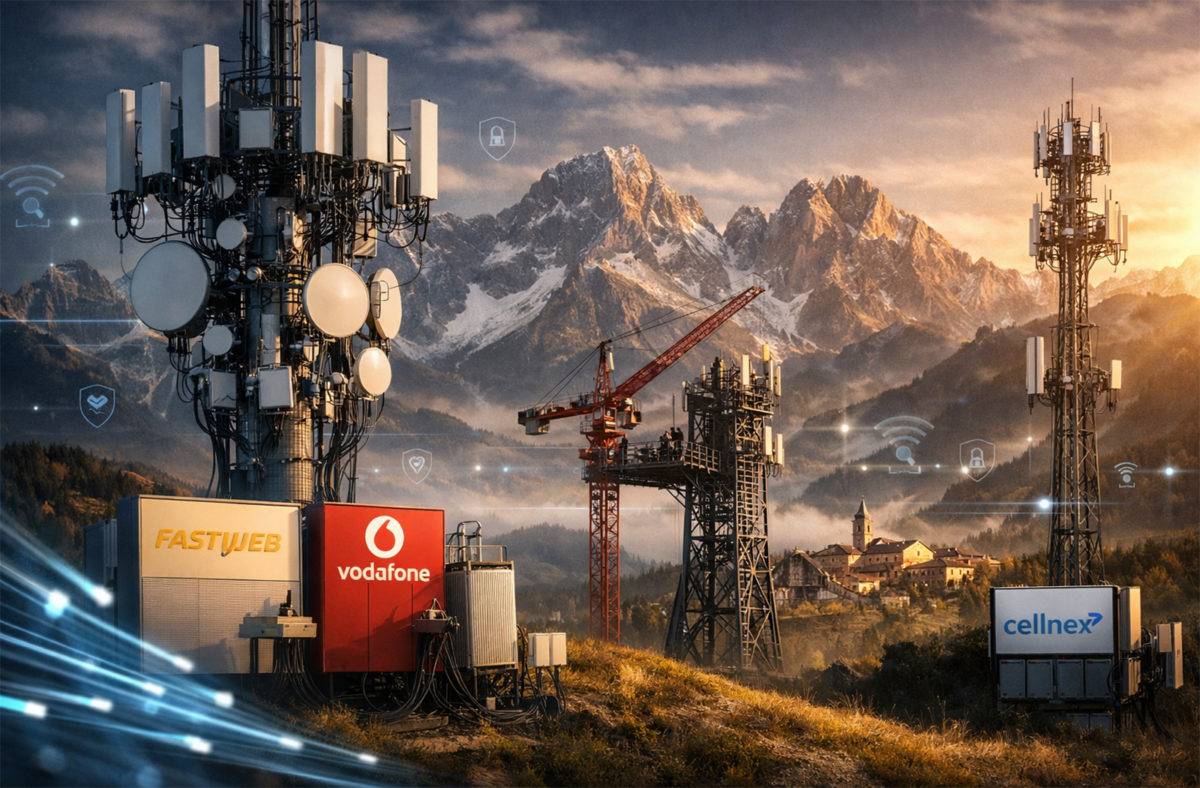 Italie: Fastweb + Vodafone (Swisscom) met fin au contrat avec INWIT. Italie: Fastweb + Vodafone (Swisscom) met fin au contrat avec INWIT.