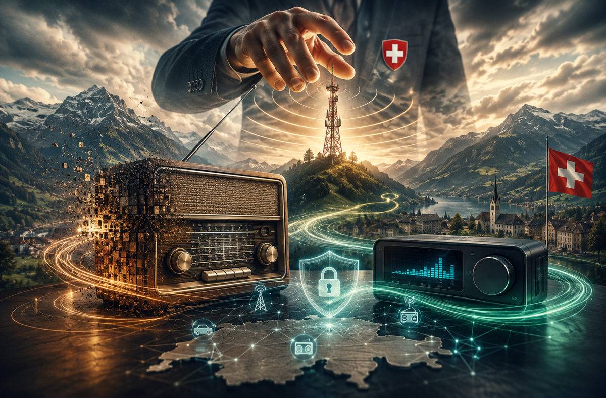Retour de la FM: la Suisse rate son virage au numérique. Retour de la FM: la Suisse rate son virage au numérique.