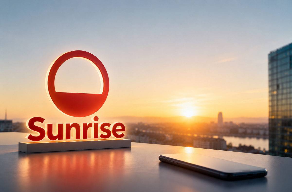Perte de Sunrise au premier trimestre 2026.