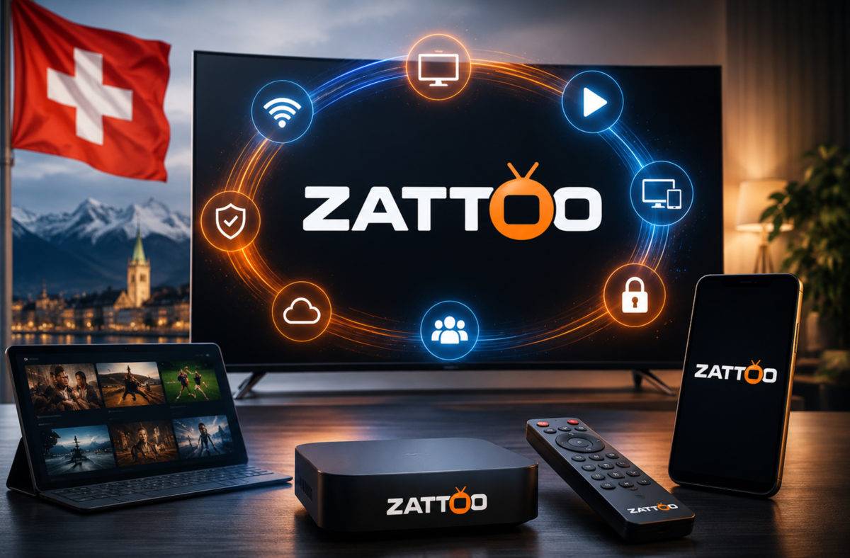 Zattoo a publié son rapport TV 2026.