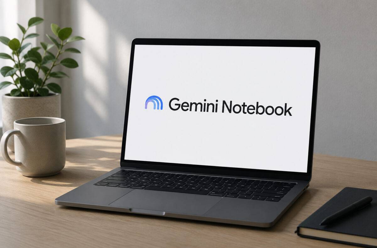 Google NotebookLM devient Gemini Notebook.
