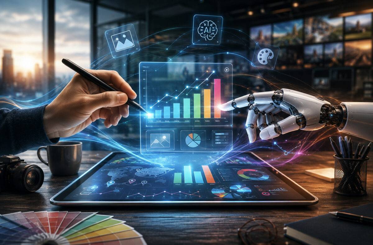 L'IA banalise la production d'infographies. L'IA banalise la production d'infographies.