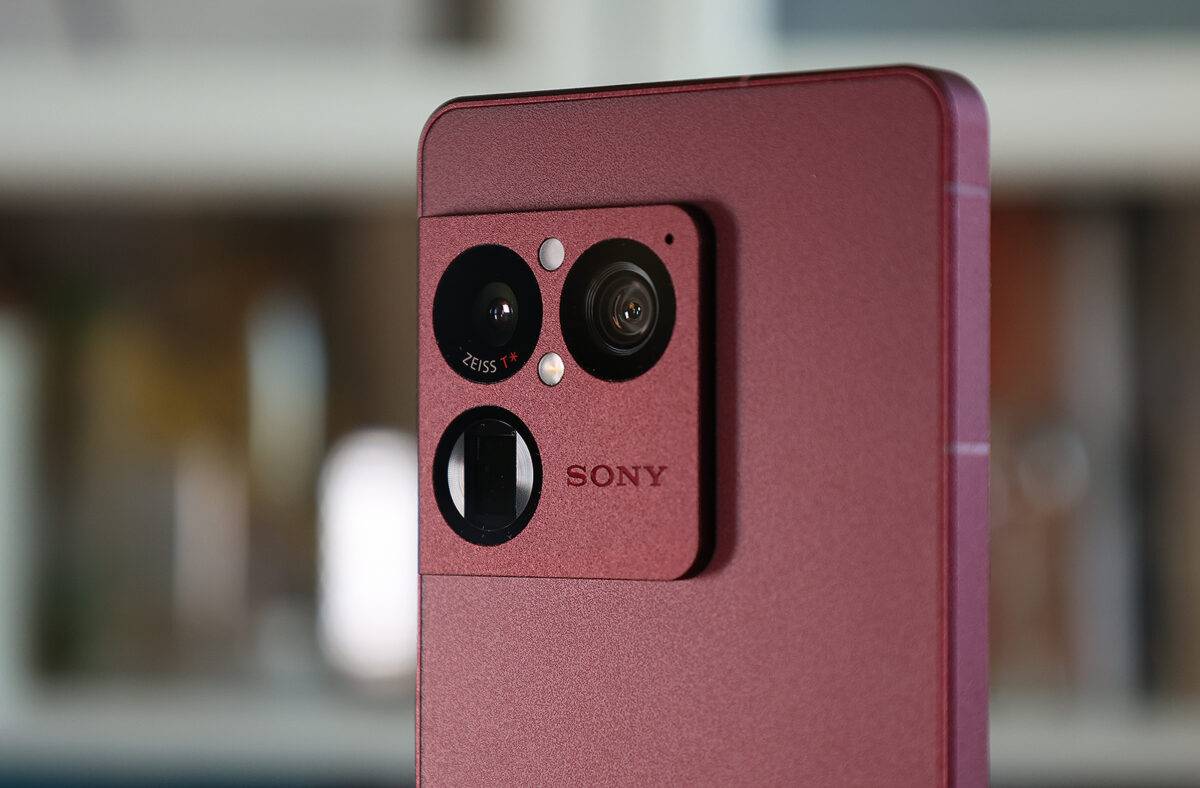 Sony Xperia 1 VIII: son puissant bloc optique. Sony Xperia 1 VIII: son puissant bloc optique.