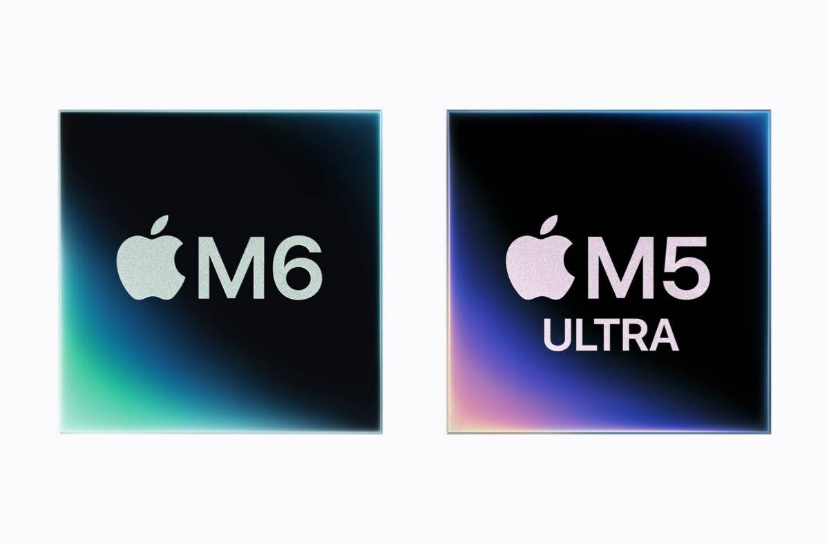 Voici les puces M6 et M5 Pro et Ultra. Voici les puces M6 et M5 Pro et Ultra.