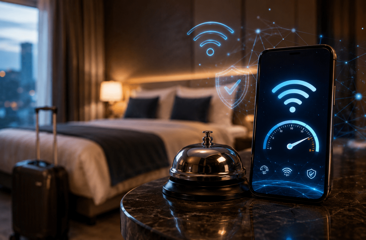 Wi-Fi à l'hôtel: la loterie!