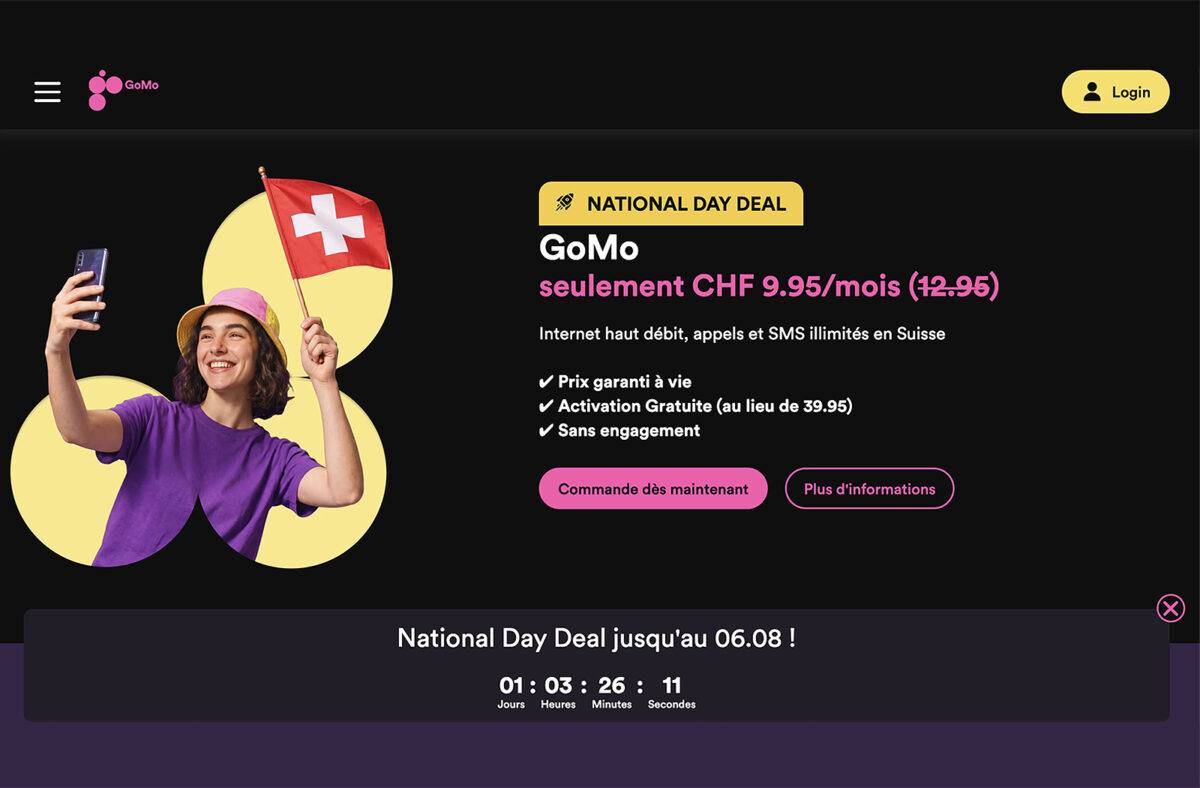 Le tout illimité pour 9,95 francs... Le tout illimité pour 9,95 francs...