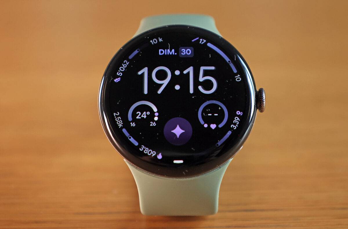 La Google Pixel Watch 5, taillée pour l'IA.
