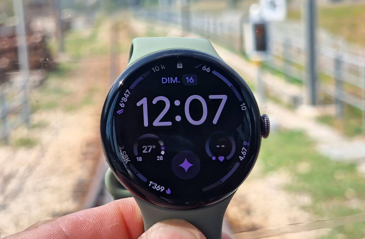 Google Pixel Watch 5 on the road...