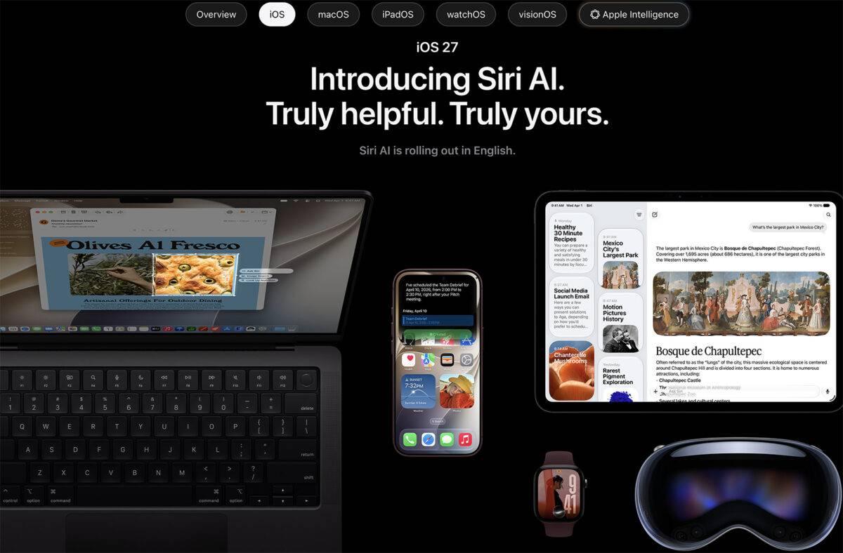 Apple iOS 27 débarque!