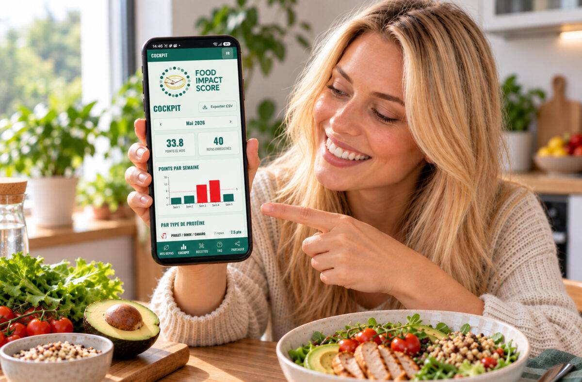 Food Impact Score: pour gérer sa consommation de viande et de poisson. ChatGPT.