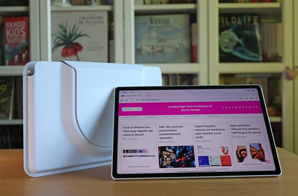 La Lenovo Tab Plus Gen 2 : un vrai centre multimédia.