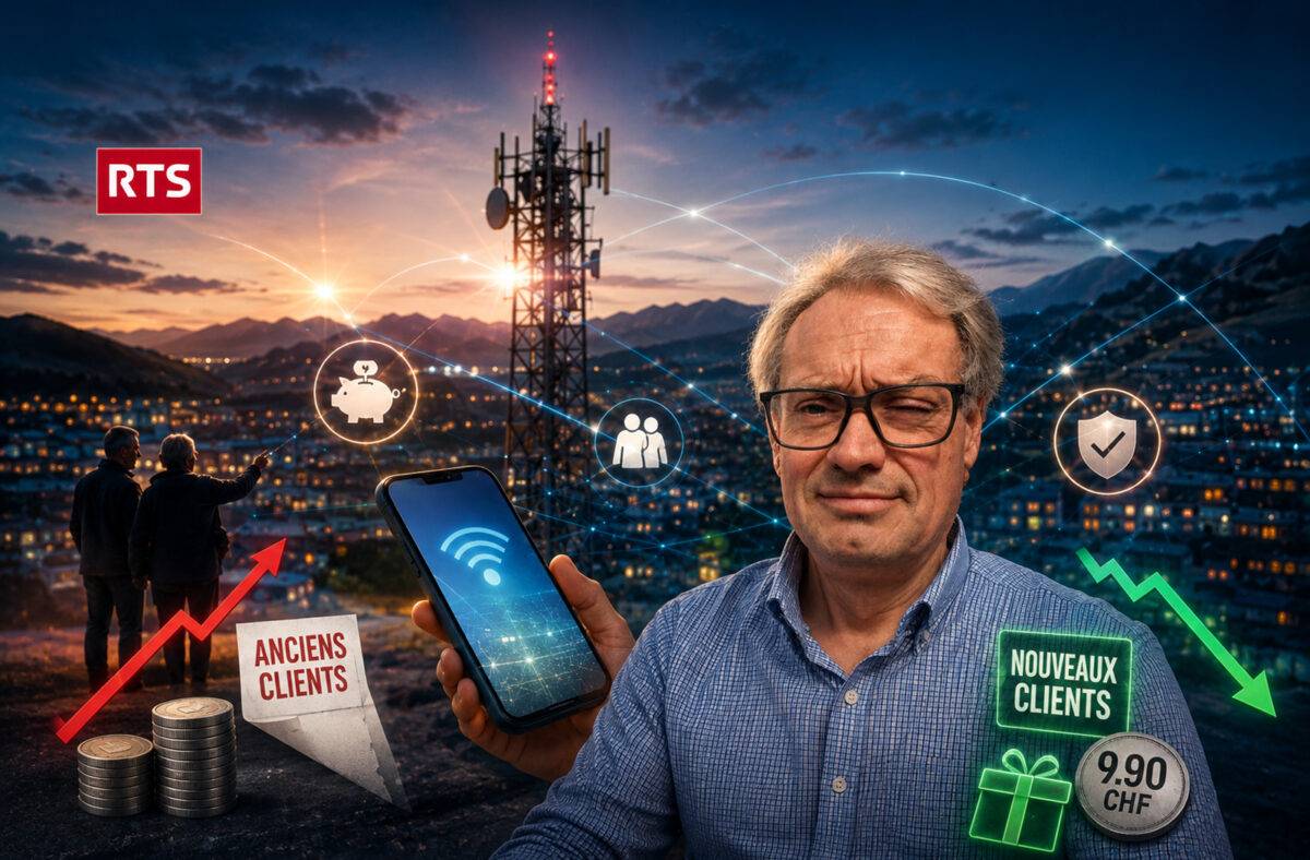 Xavier Studer au micro d'On en parle de la RTS.
