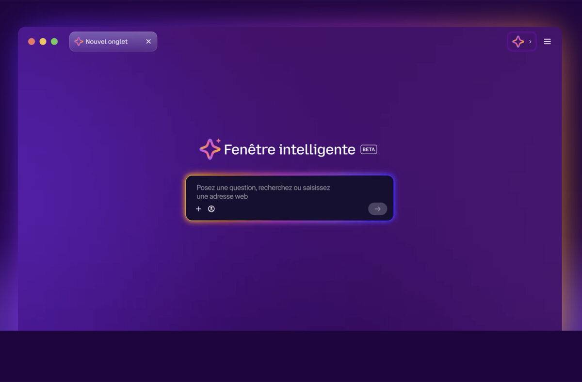 Nouvelle fenêtre intelligente de Firefox. Nouvelle fenêtre intelligente de Firefox.