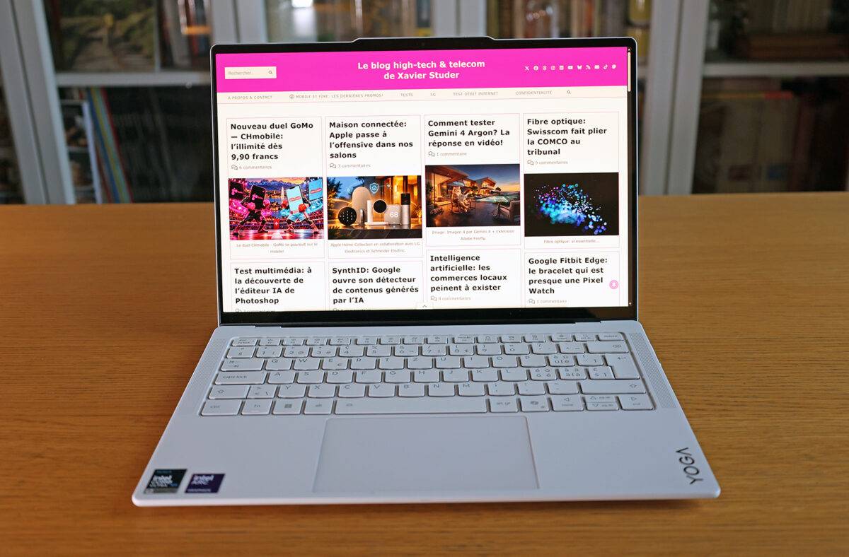 Lenovo Yoga Slim 7i Ultra Gen 11 Aura Edition: 975 grammes.