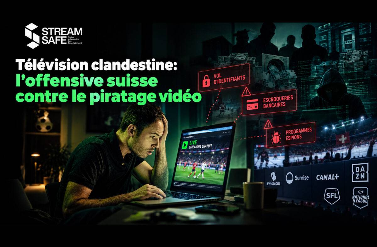 Télévision clandestine: l’offensive suisse contre le piratage vidéo. Télévision clandestine: l’offensive suisse contre le piratage vidéo.